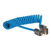 Micro HDMI to Full HDMI Cable 12-24in Braided Coiled