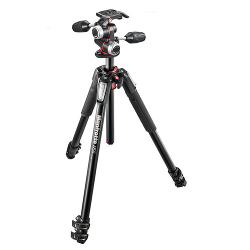 Manfrotto 055XPRO3 3-секционен статив с XPro 3-позиционна глава - 10г. гаранция