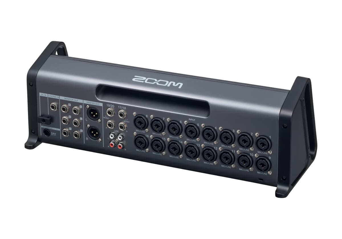 20 канален смесителен пулт с ефекти Zoom L-20R Livetrak за инсталация - Digital Mixer and Recorder