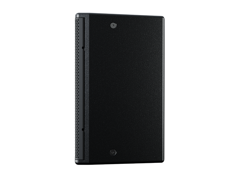 Optimal Audio Cuboid 8 cabinet speaker, 200w 8Ω in black, requires a mount