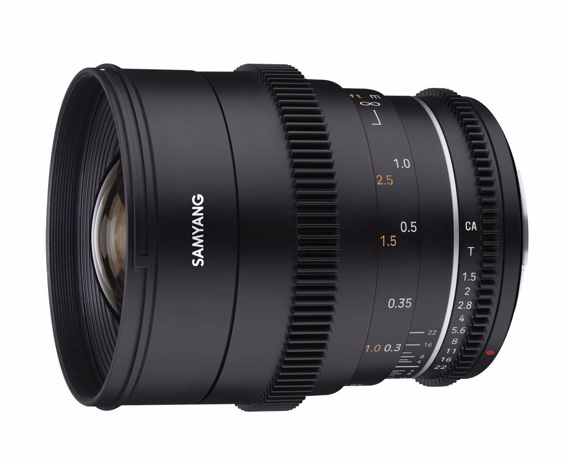 Обектив Samyang 24mm T1.5 VDSLR MK2 за MFT