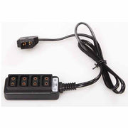 D-Tap Male & 4 D-Tap Female cable