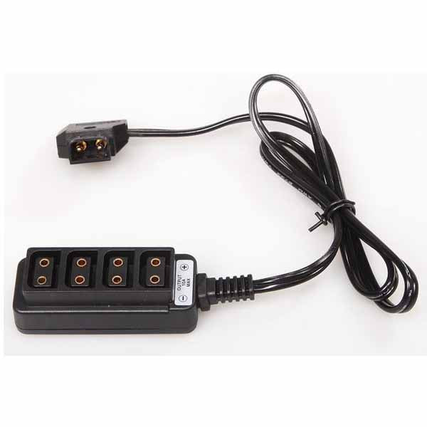 D-Tap Male & 4 D-Tap Female cable