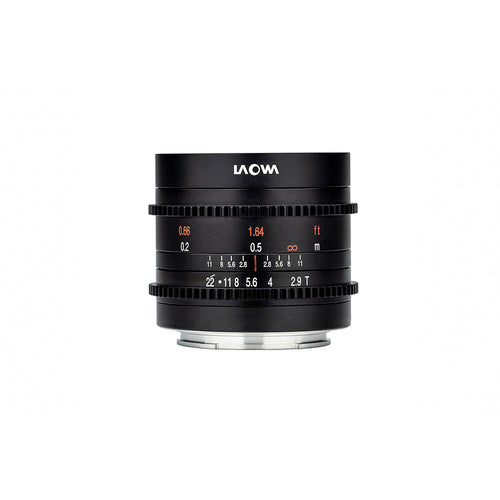 Кино обектив Laowa 9mm T2.9 Zero-D Cine за Sony E - метричен