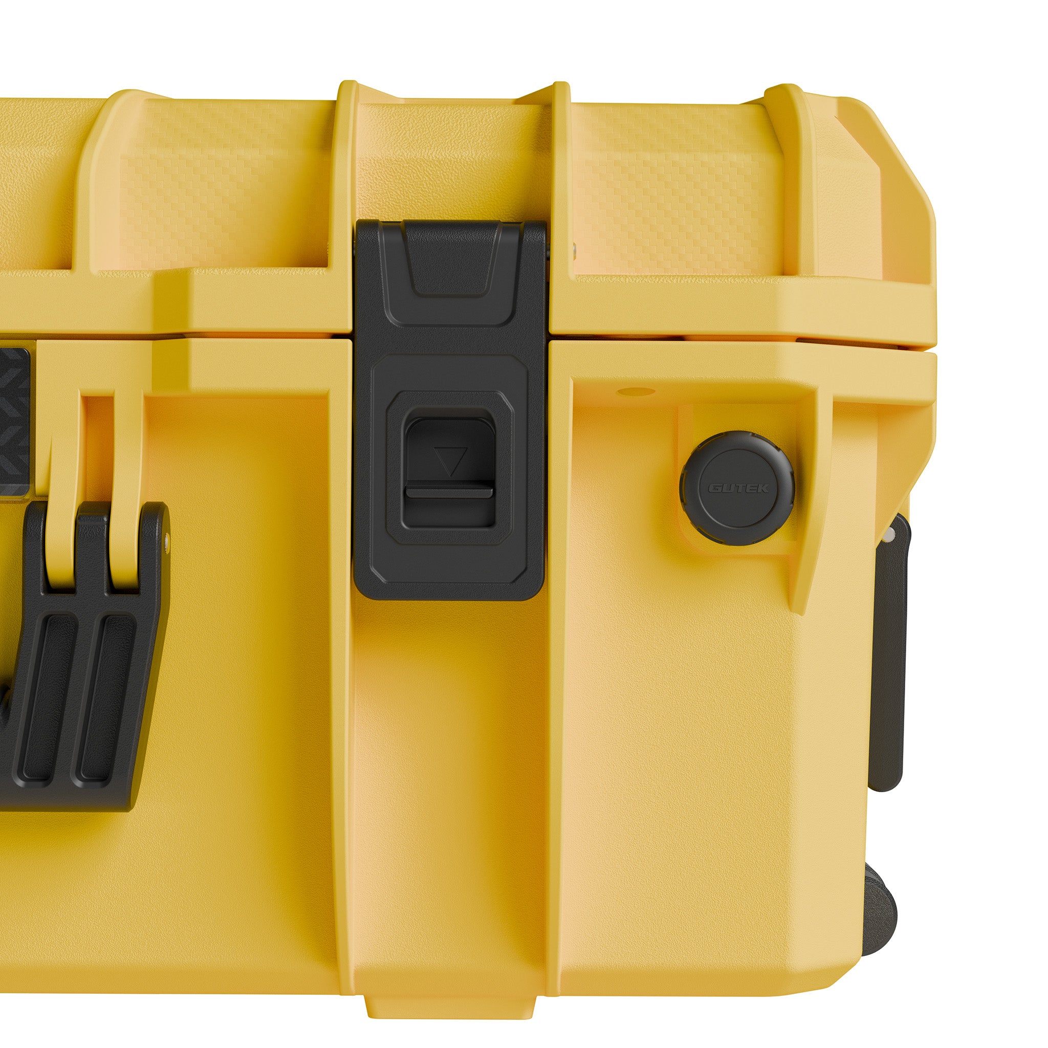Твърд куфар с колелца GUTEK Tortoise T-300 Yellow - IP67