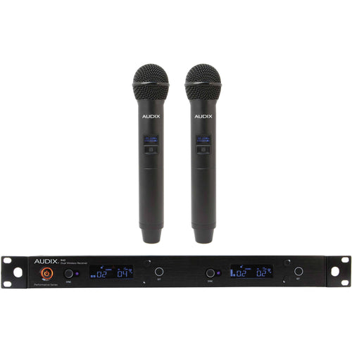 Безжична двуканална система Audix AP42 OM2B (554 - 586Hz) с ръчен микрофон