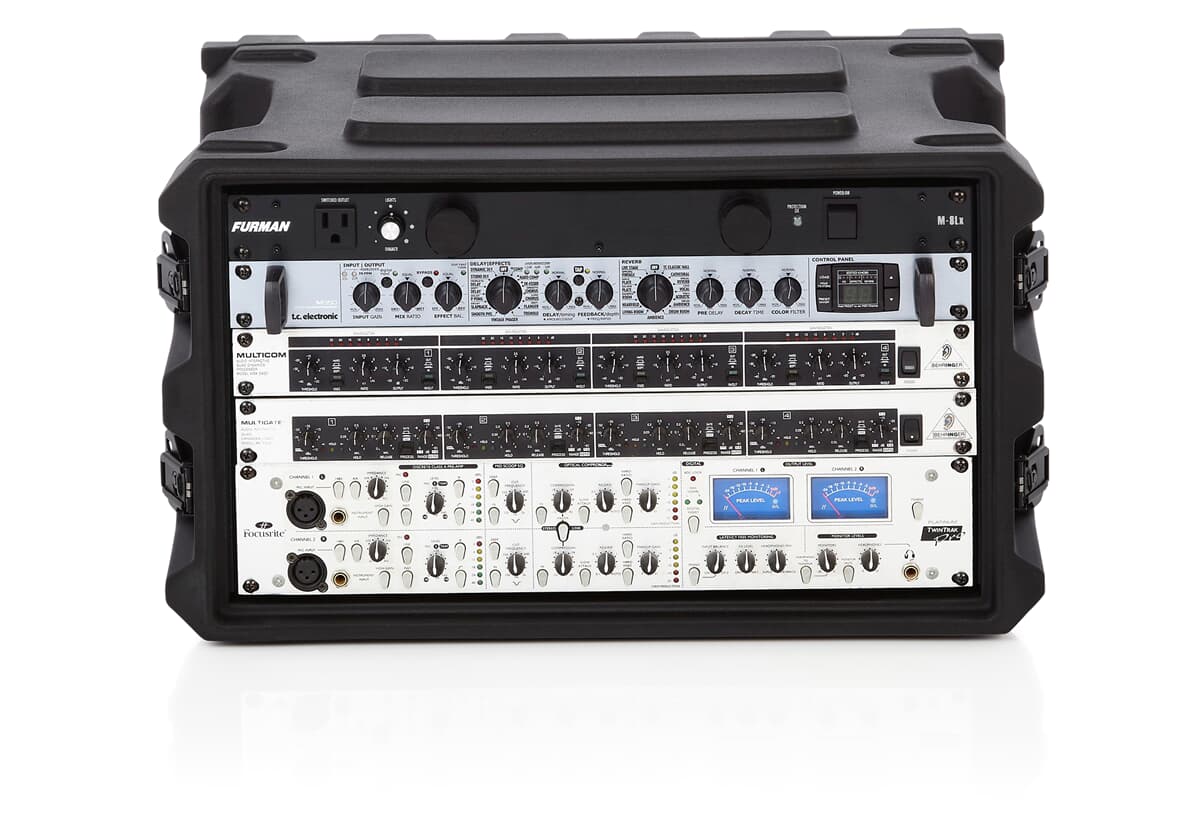 Аудио рак  Gator Frameworks 6U, 13 inches Deep Molded Audio Rack