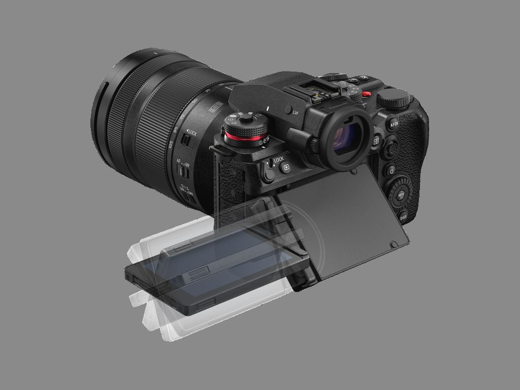 Фотоапарат комплект Panasonic Lumix S1R II с обектив Lumix 24-105mm f4.0