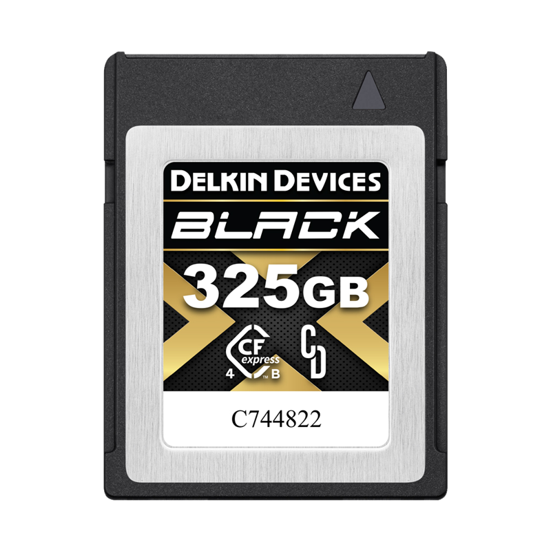 Delkin CFexpress BLACK R3530/W3250 (4.0) 325GB