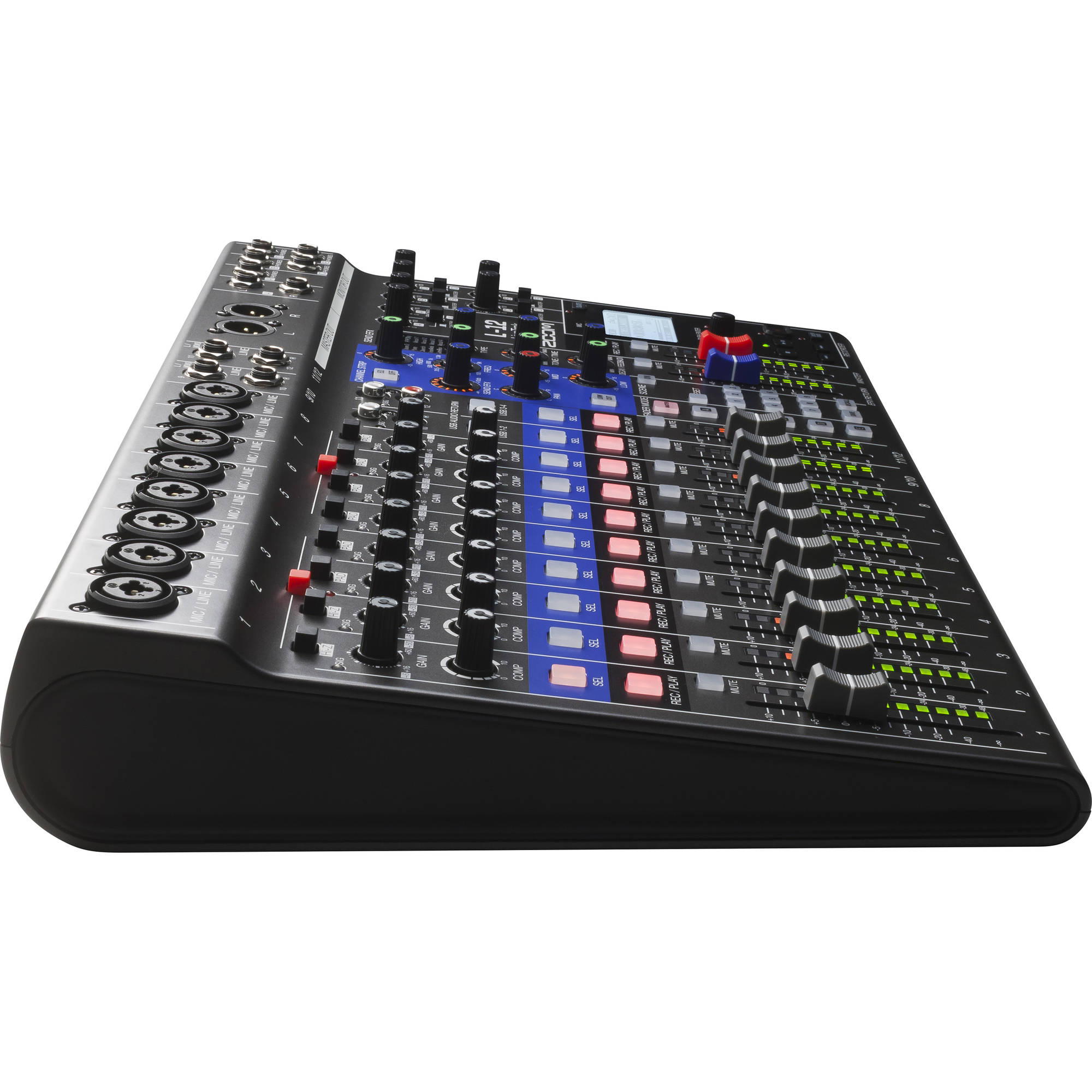 12 канален смесителен пулт с ефекти Zoom L-12 Livetrak - Digital Mixer and Recorder