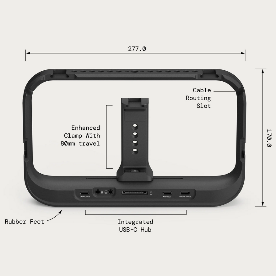 Supercage - Mobile Cage with Integrated USB-C Hub Moment
