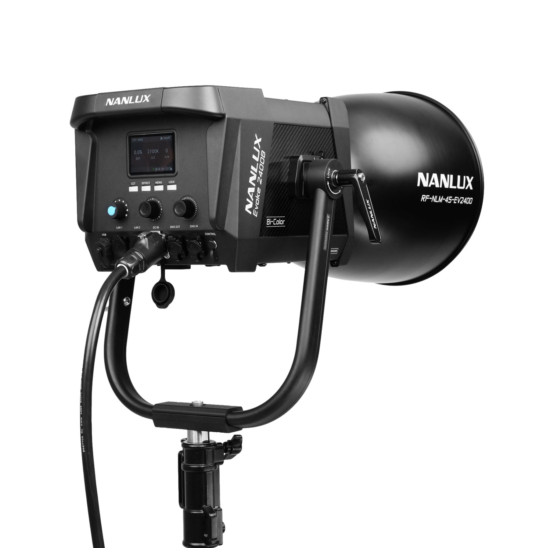 Диодно осветление NANLUX Evoke 2400B Bi-color с куфари с колелца