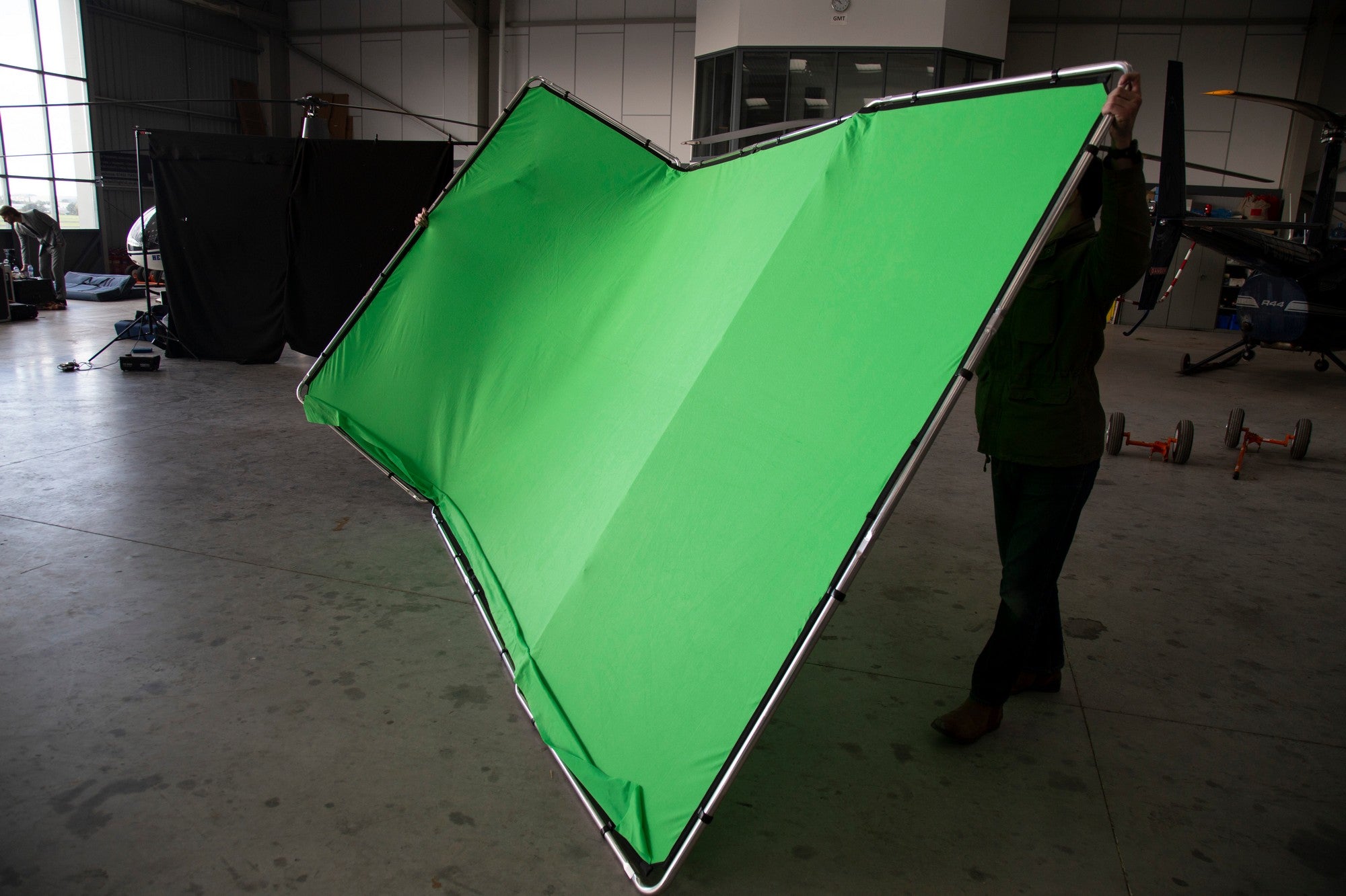 Manfrotto 7622 Panoramic Background  4 m - Chromakey Green
