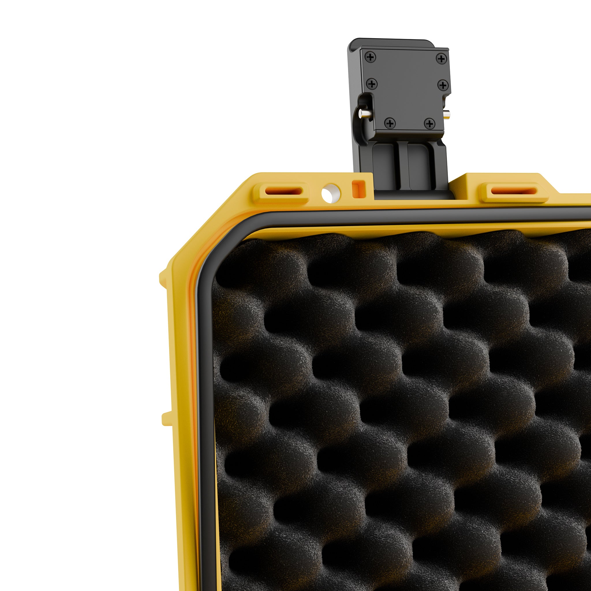 Твърд куфар с колелца GUTEK Tortoise T-300 Yellow - IP67