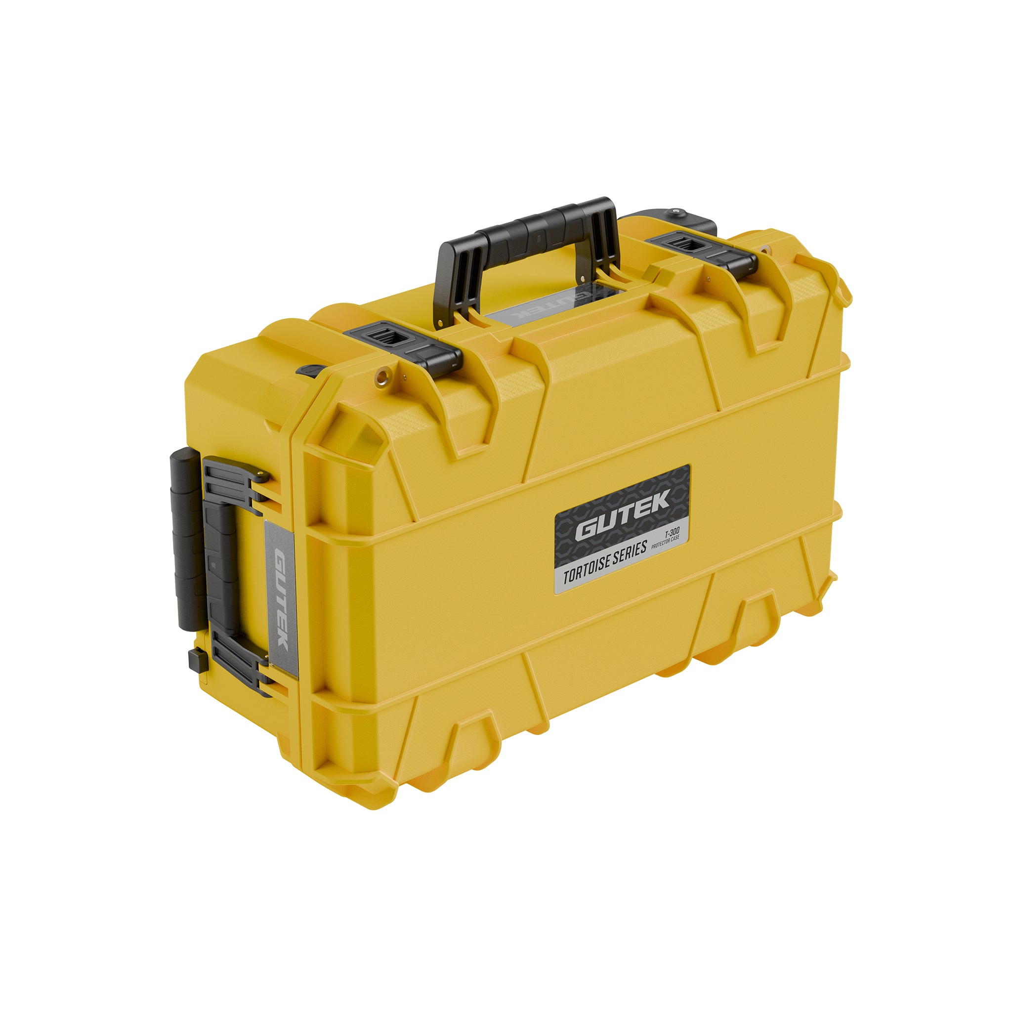 Твърд куфар с колелца GUTEK Tortoise T-300 Yellow - IP67