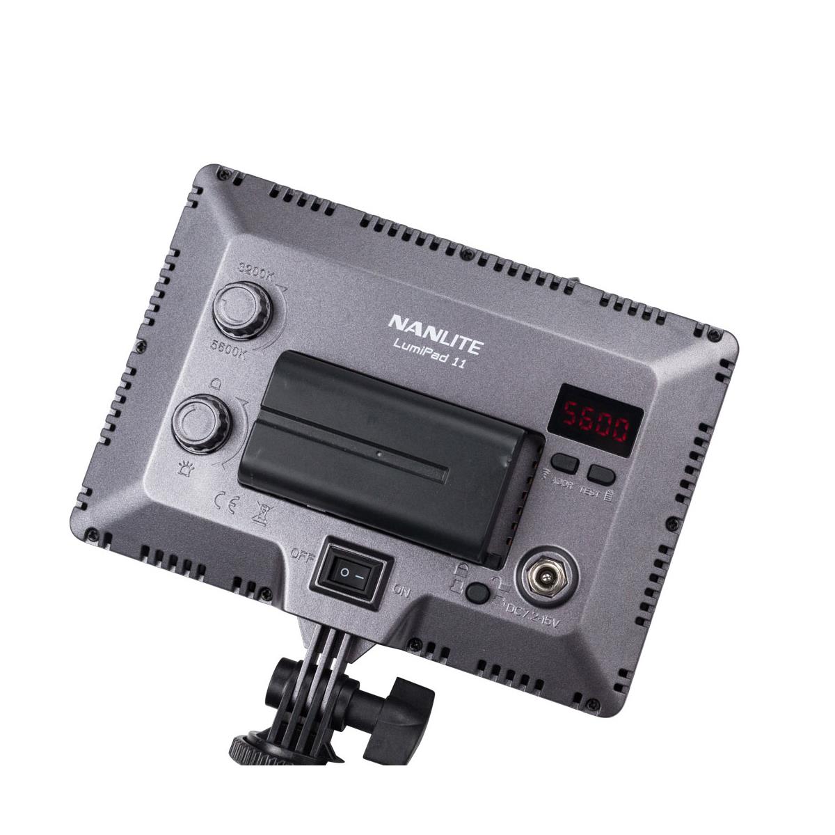 Ultra Slim Video Light NanLite LumiPad 11 Bi-color
