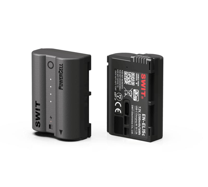 Battery SWIT PowerCell EN-EL15c -2200mAh USB-C