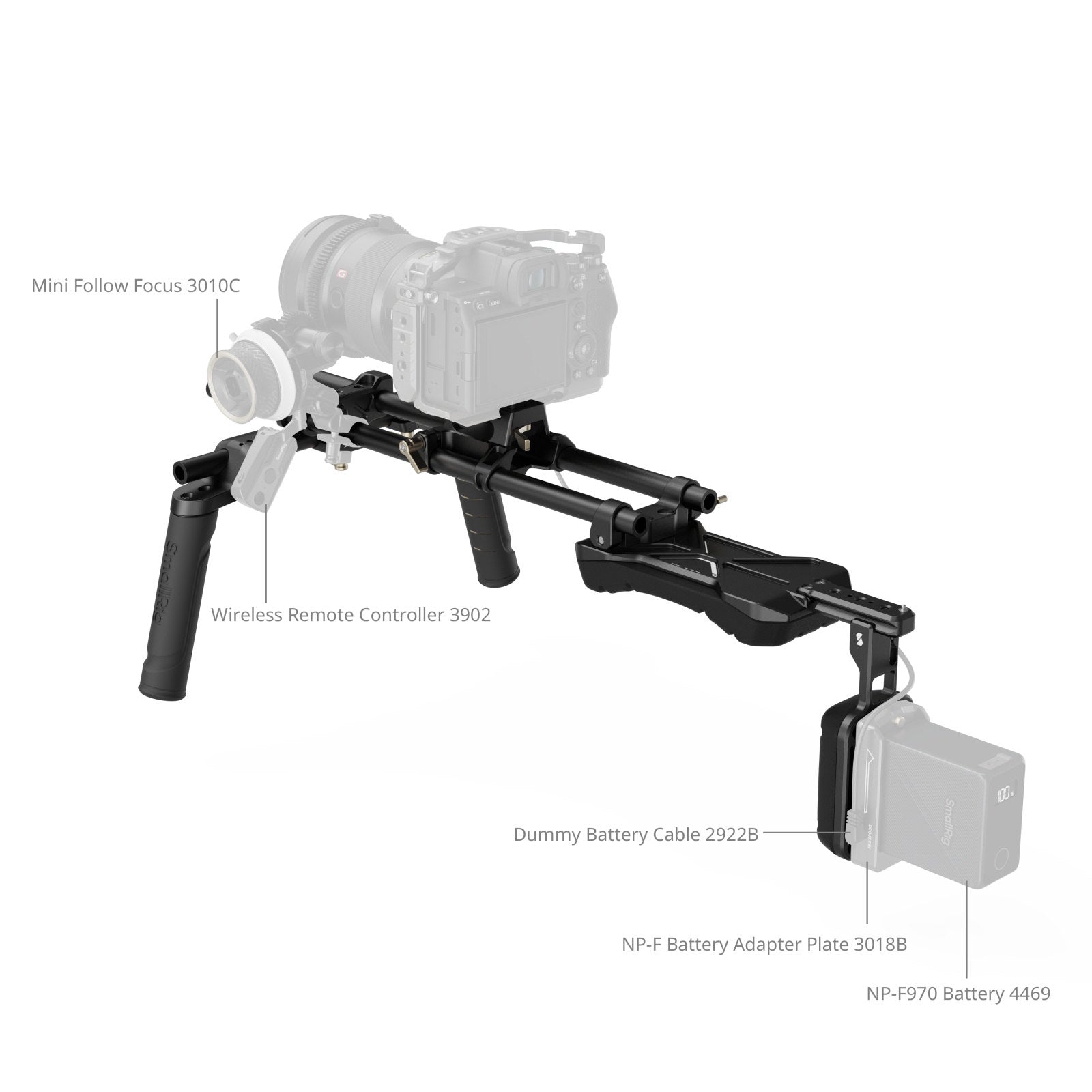 SmallRig Classic Shoulder Kit Раменна основа