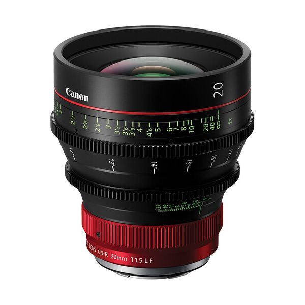 Кино обектив Canon CN-R 20mm T1.5 L F (метричен)