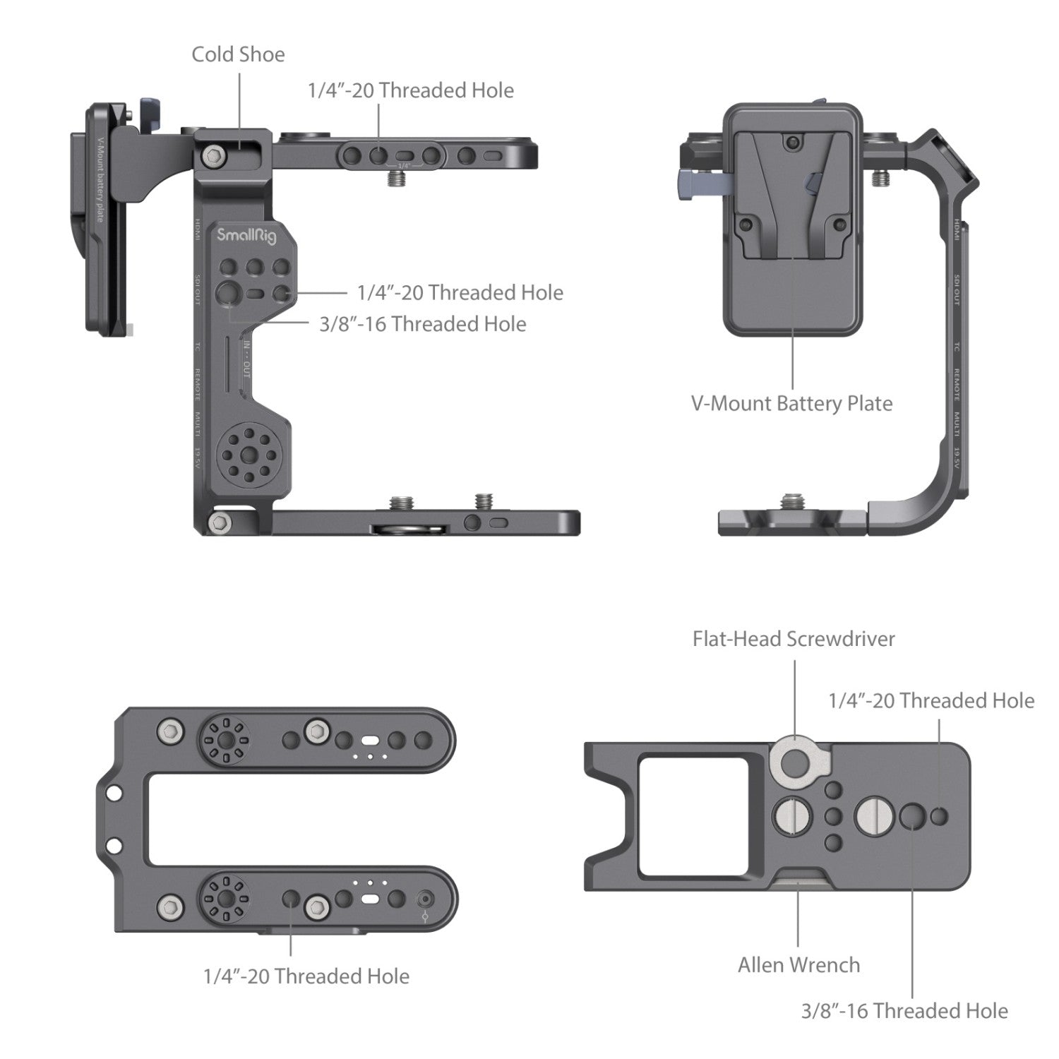 Клетка SmallRig за камера Sony FX6
