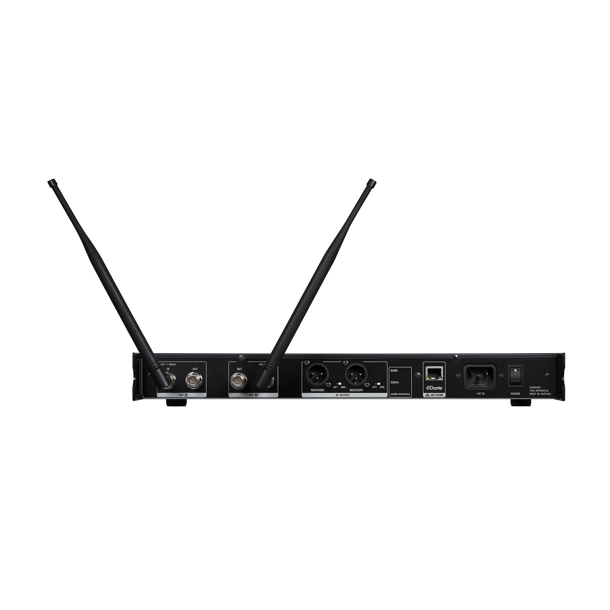 Audio-Technica ATW-DR3120DAN 3000 Digital Series Dual Channel Receiver w/ Dante