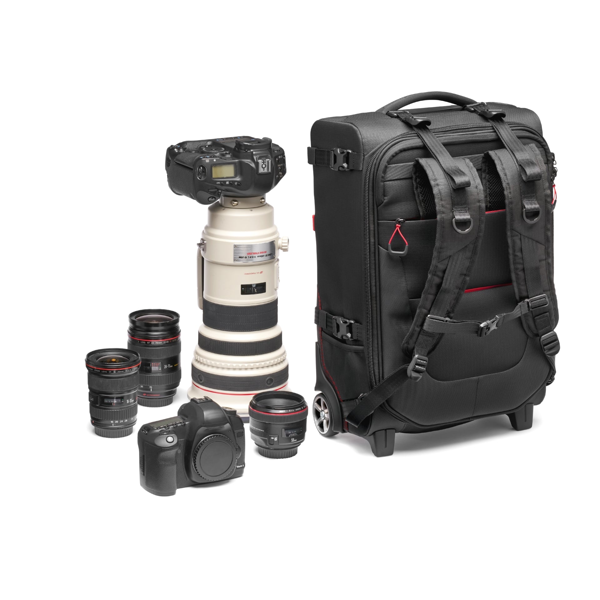 Manfrotto Pro Light Reloader Switch-55 carry-on camera roller bag