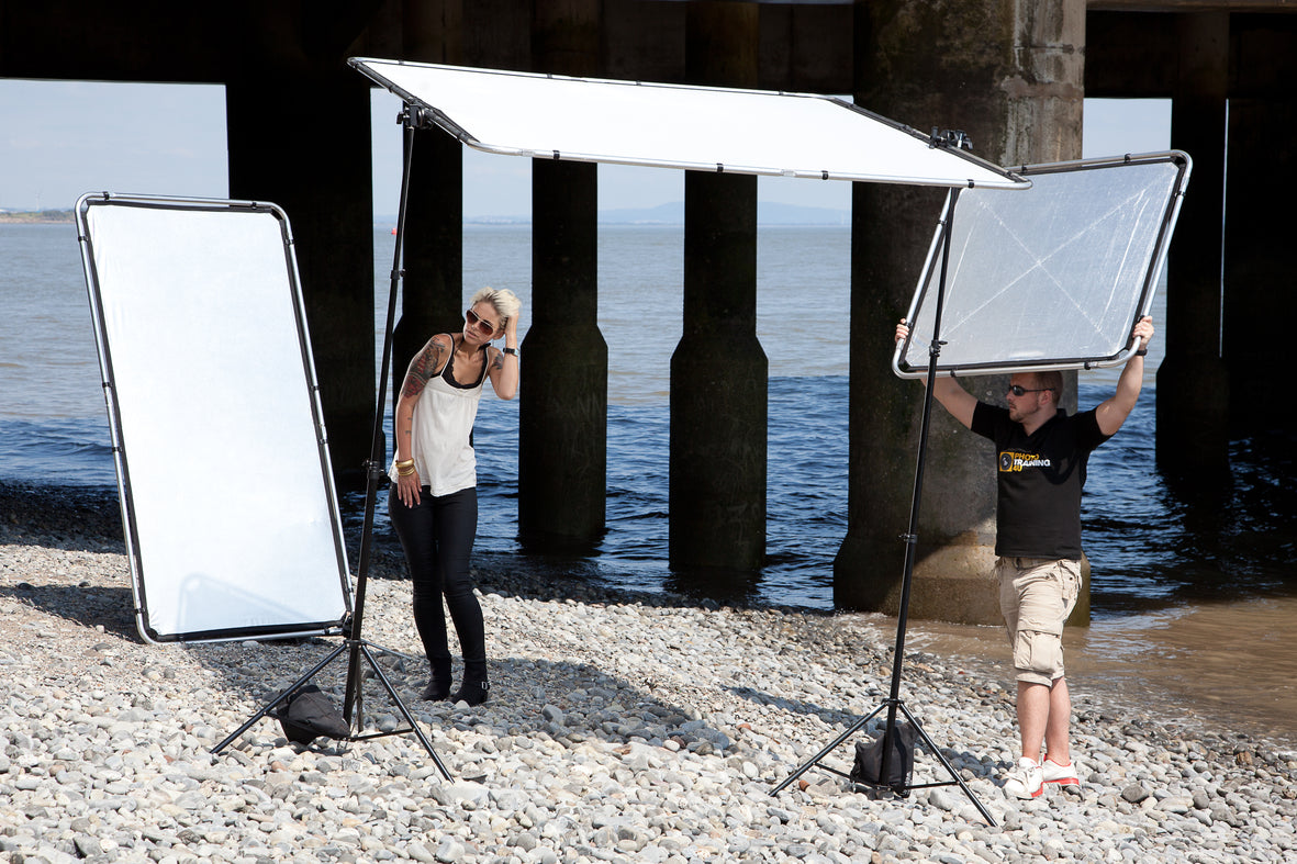 Manfrotto 82221R Black/White screen for Skylite Rapid 2x2m