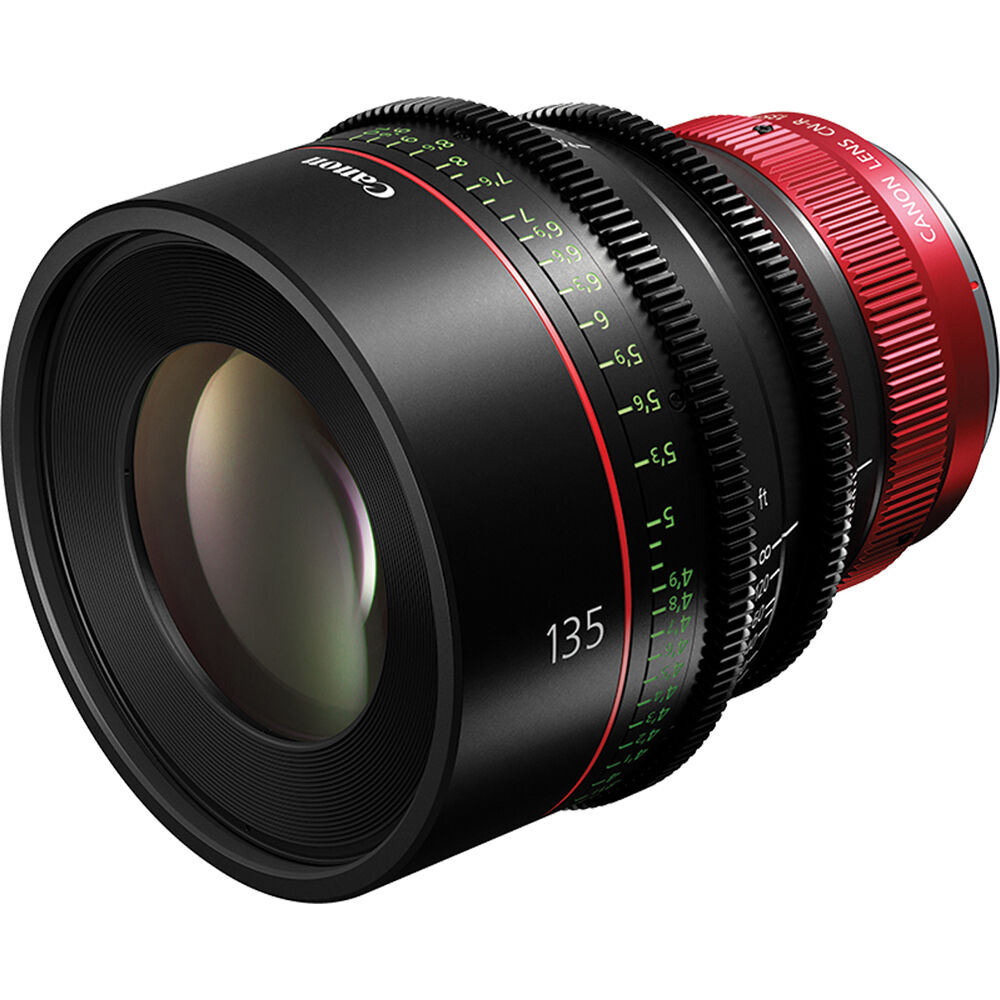 Кино обектив Canon CN-R 135mm T2.2 L F (метричен)