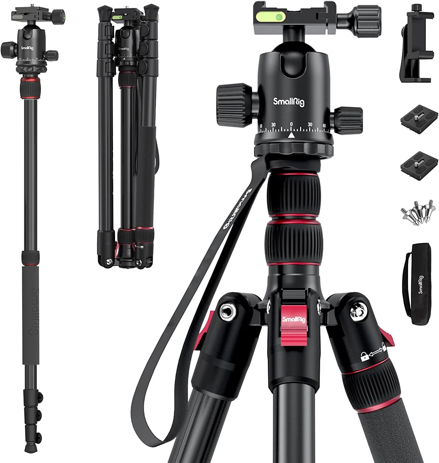 Комплект алуминиев статив SmallRig CT-20