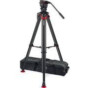 Видео статив Sachtler System aktiv6 flowtech75 MS Карбонов комплект със система за бързо разпъване