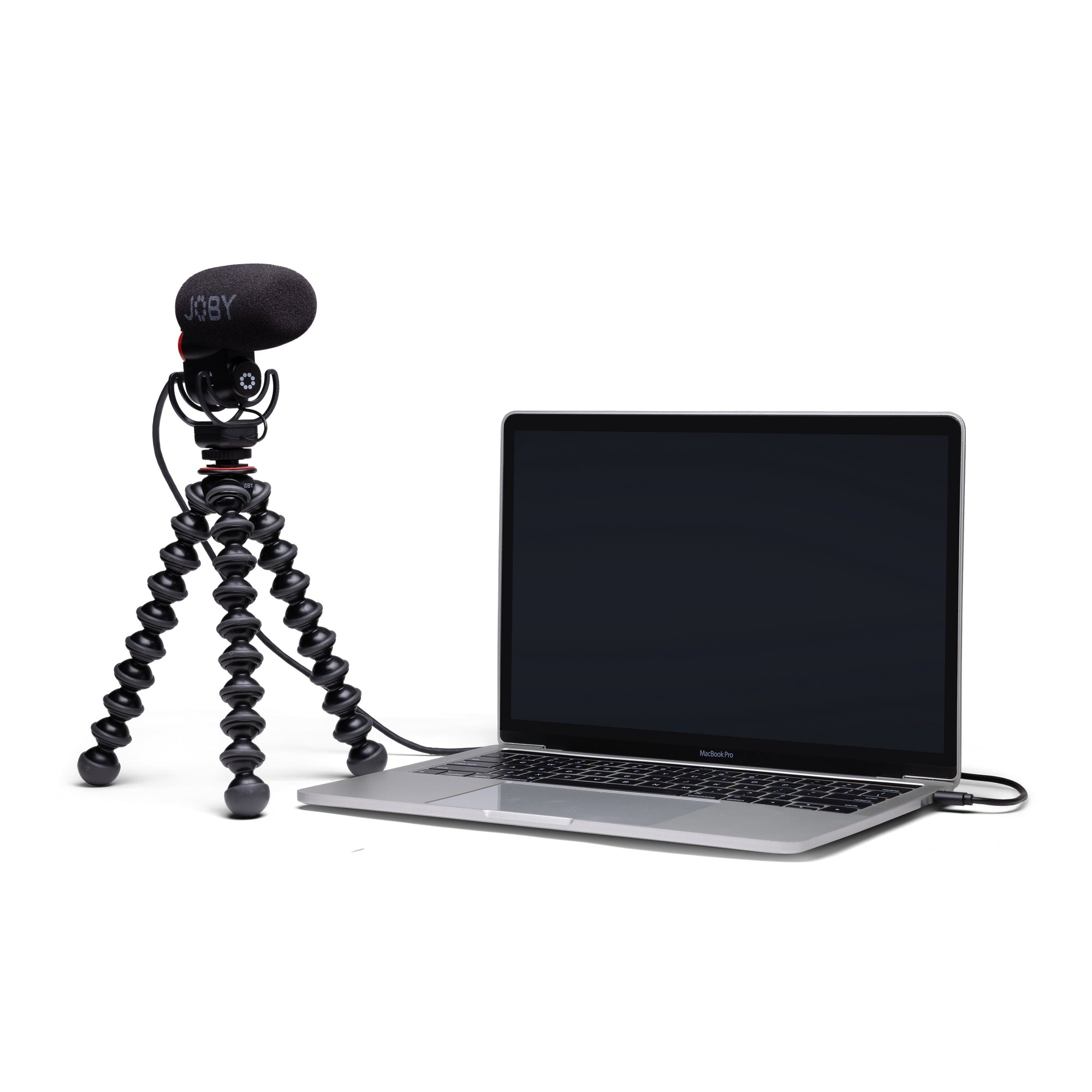 Микрофон Joby Wavo Plus за монтаж на фотоапарат - USB и 3.5mm изходи
