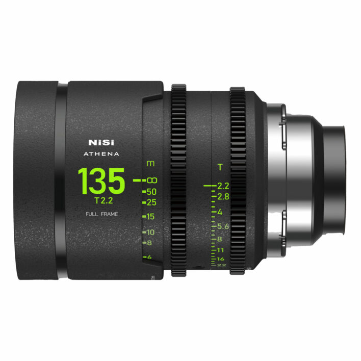 Комплект обективи NiSi Cine Lens Athena Prime 14/18/25/35/40/50/85/135mm Canon RF 8 обектива с куфар