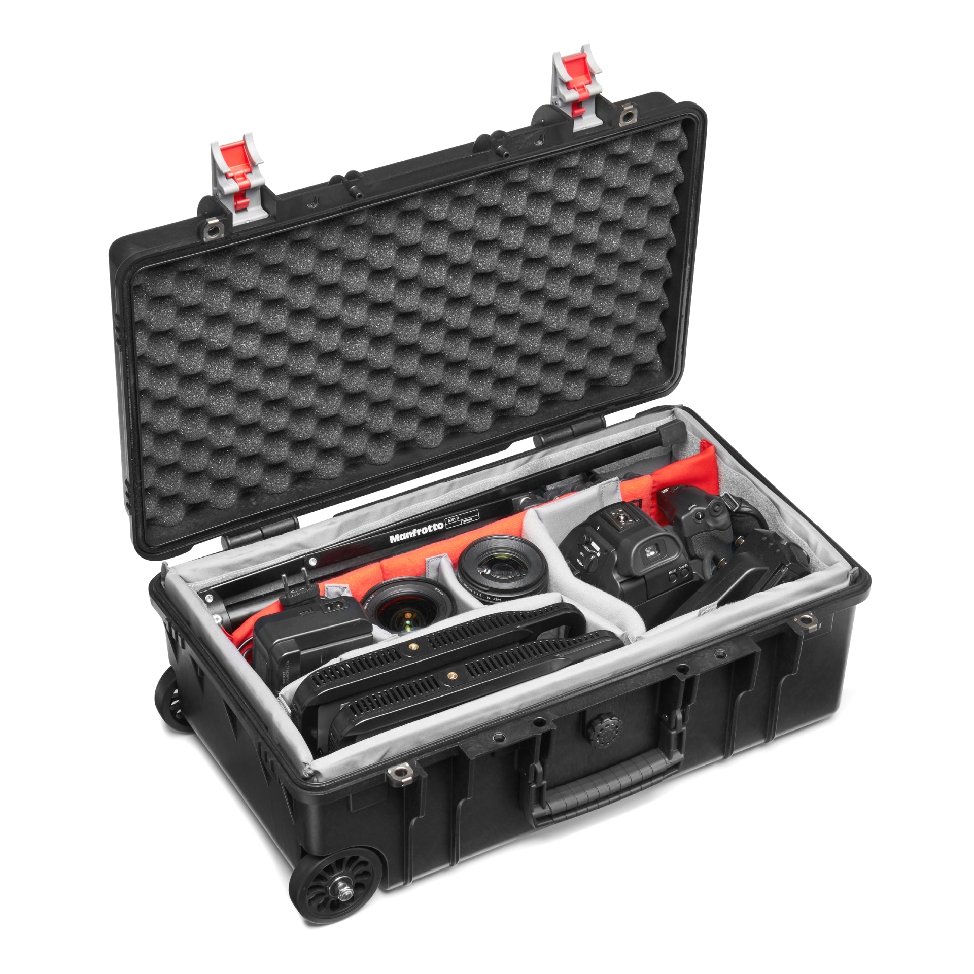 Manfrotto ProLight Reloader Tough-55 HighLid carry-on camera rollerbag
