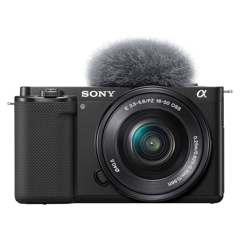 Фотоапарат за влогинг Sony ZV-E10 Black + E PZ 16-50mm f3.5-5.6 OSS II