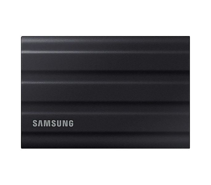 Samsung Portable NVME SSD T7 Shield 2TB , USB 3.2 Gen2, Rugged, IP65, Read 1050 MB/s Write 1000 MB/s, Black