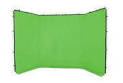 Повърхност за панорамен сгъваем фон Manfrotto 7626 - Chromakey Green