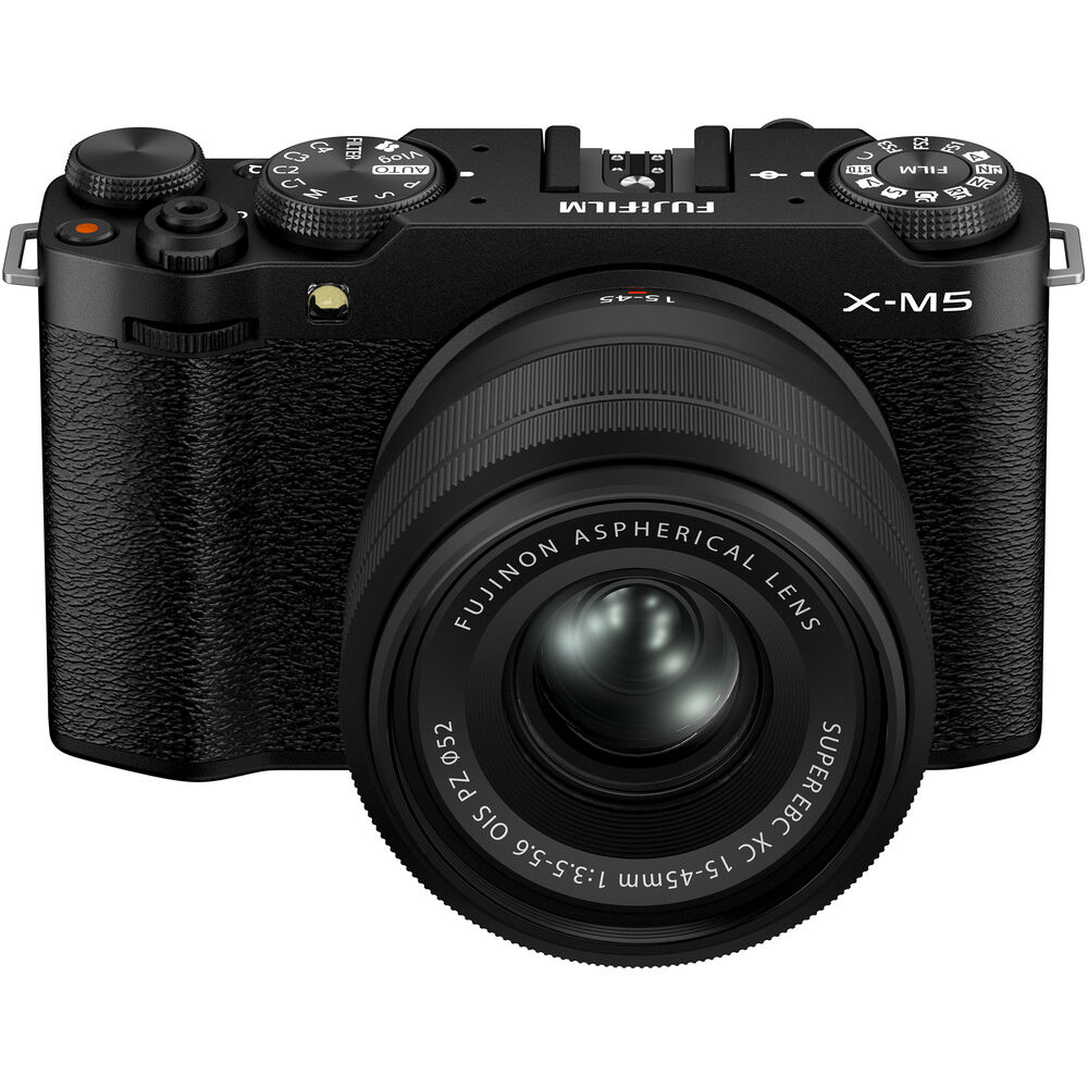 Фотоапарат Fujifilm X-M5 с обектив XC 15-45mm f/3.5-5.6 (Черен)