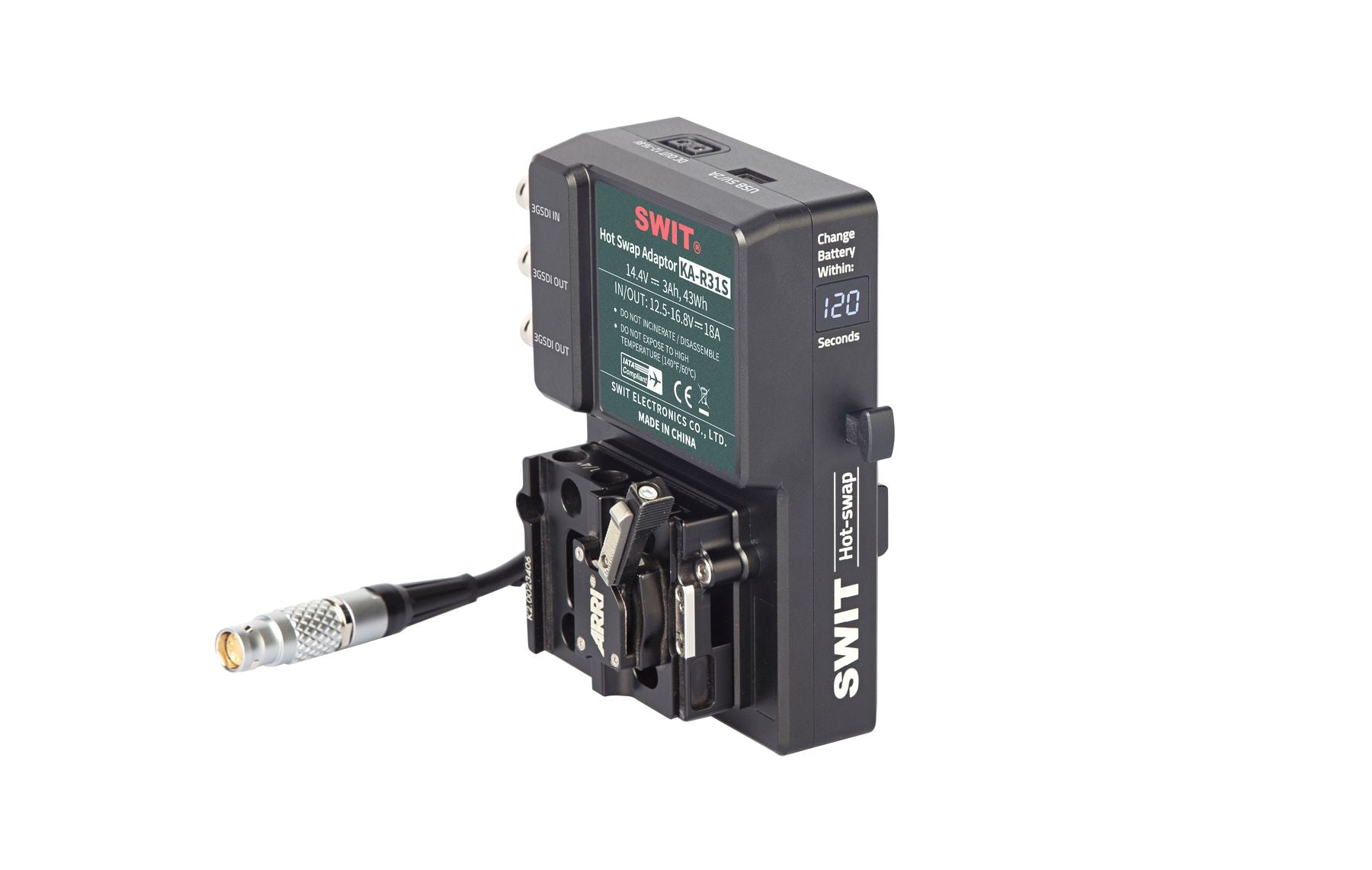 Swit KA-R31S V-mount Hotswap Plate for MINI / MINI LF