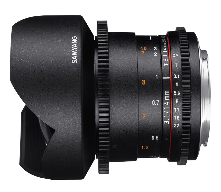 Samyang 14mm T3.1 VDSLR II ED AS IF UMC for Fujifilm X