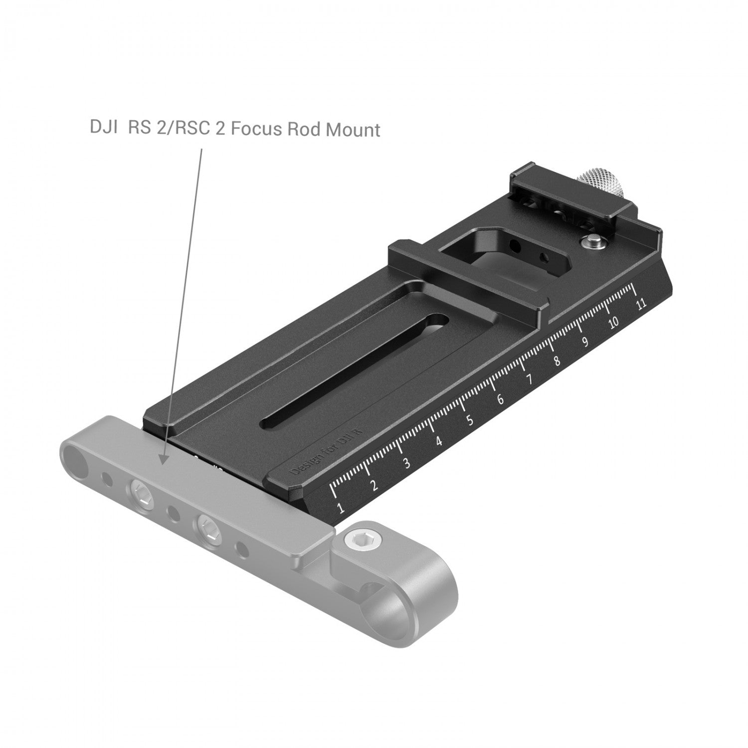 Плочка за бързо освобождаване с Arca-Swiss за DJI RS 2/RSC 2/Ronin-S / RS 3 / RS 3 Pro на SmallRig