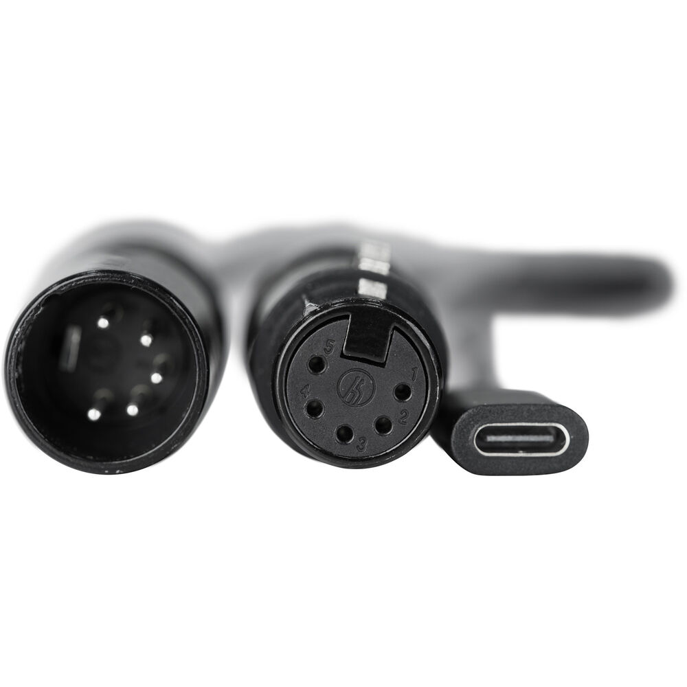 DMX кабел Nanlite USB-C за PavoBulb and PavoTube T8-7X