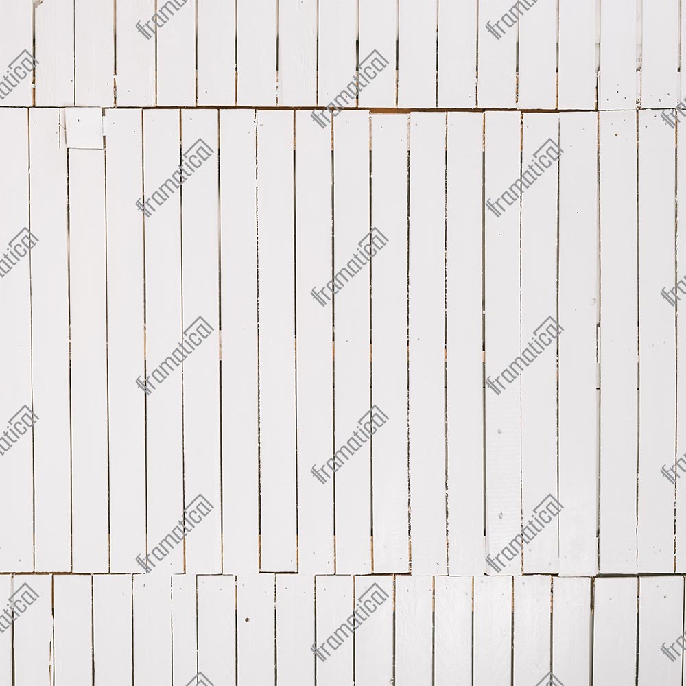 Подова подложка - White Coastal Wood Boardwalk 2 - 1.50m x 1.50m