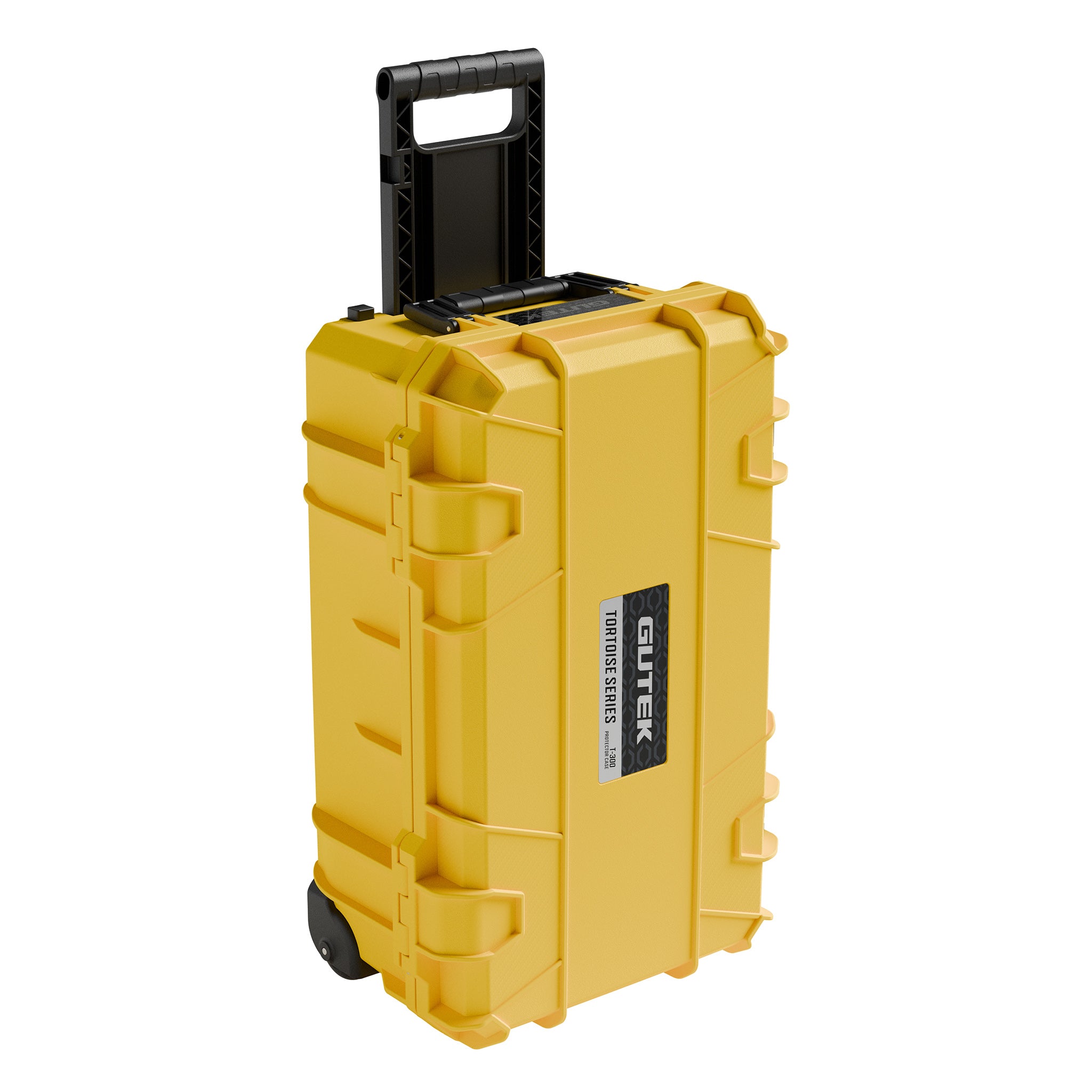 Твърд куфар с колелца GUTEK Tortoise T-300 Yellow - IP67