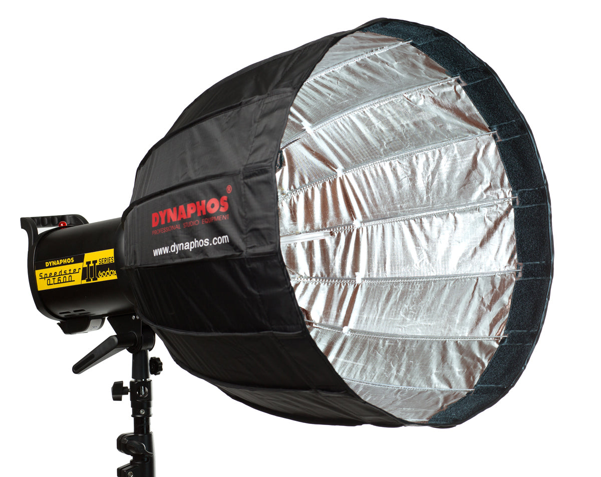 Portable deep parabolic softbox Dynaphos 50cm