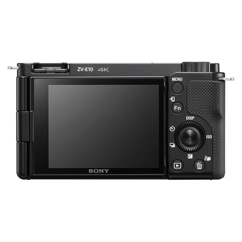 Фотоапарат за влогинг Sony ZV-E10 Black + E PZ 16-50mm f3.5-5.6 OSS II