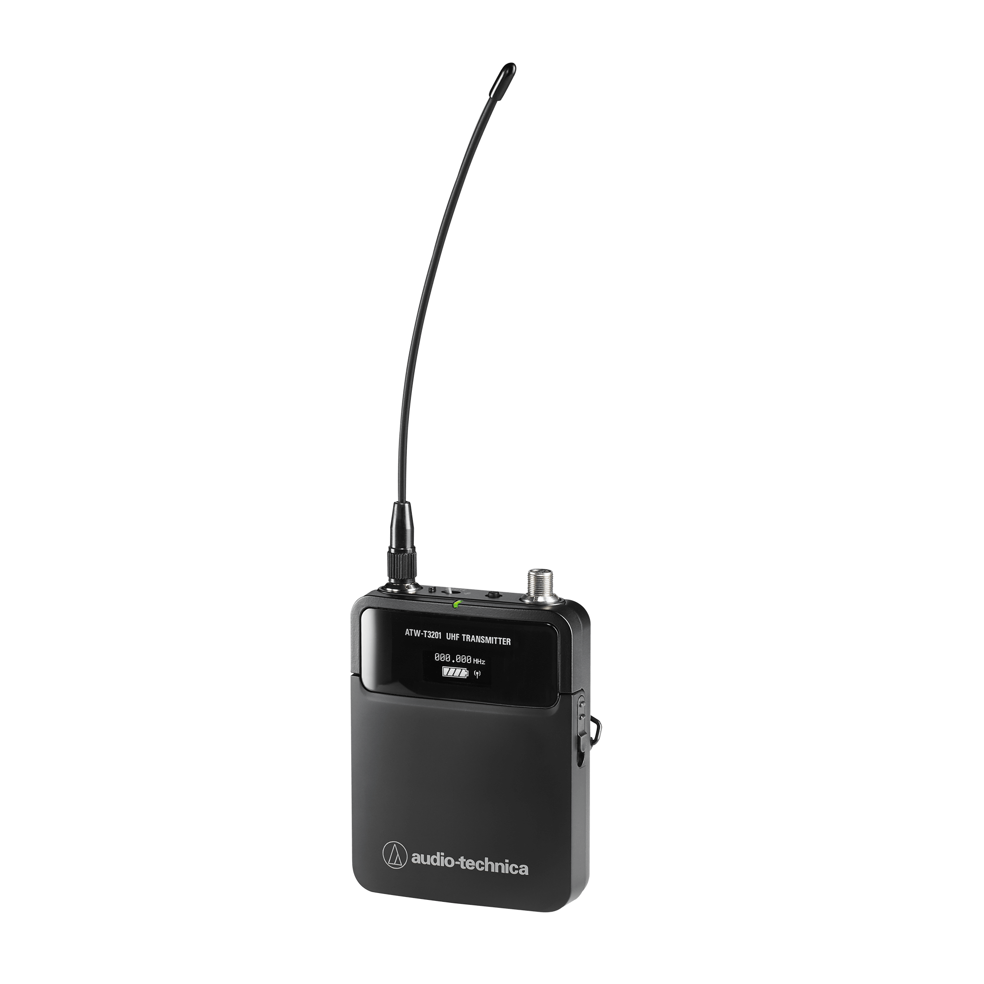Безжична система Audio-Technica ATW-3211 EE1 (530-589.975 MHz) - комплект бодипак предавател и настолен приемник