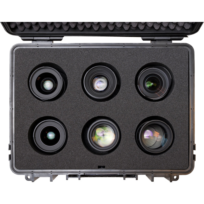 BW Outdoor Case Type 5000 with custom foam for SAMYANG XEEN CF len