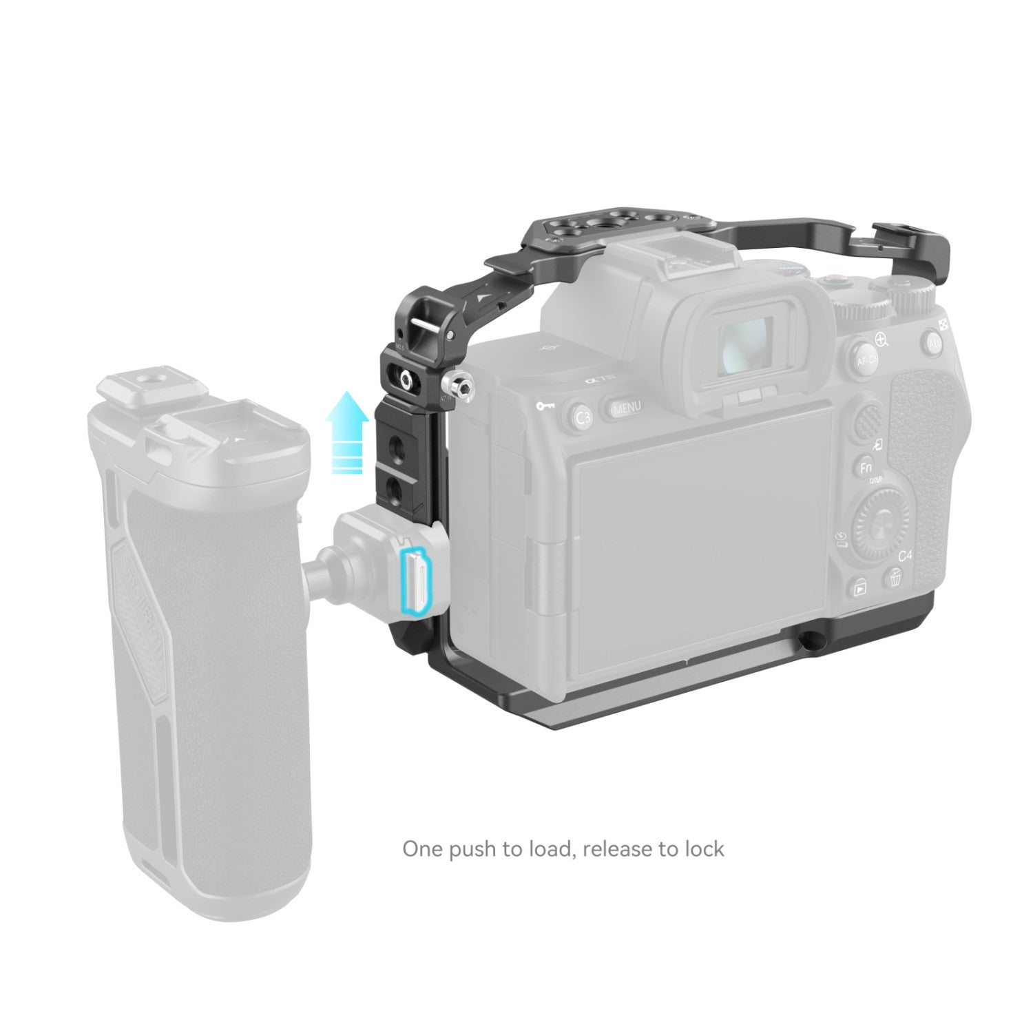 Клетка за бързо освобождаване SmallRig HawkLock за Sony Alpha 7R V / Alpha 7 IV / Alpha 7S III / Alpha 1 / Alpha 7R IV