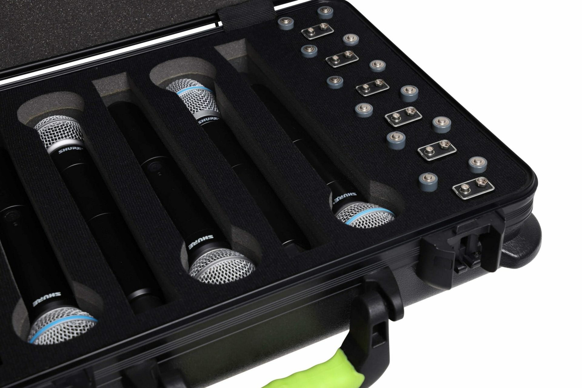 Твърд куфар Shure SH-MICCASEW06 за 6 безжични микрофони