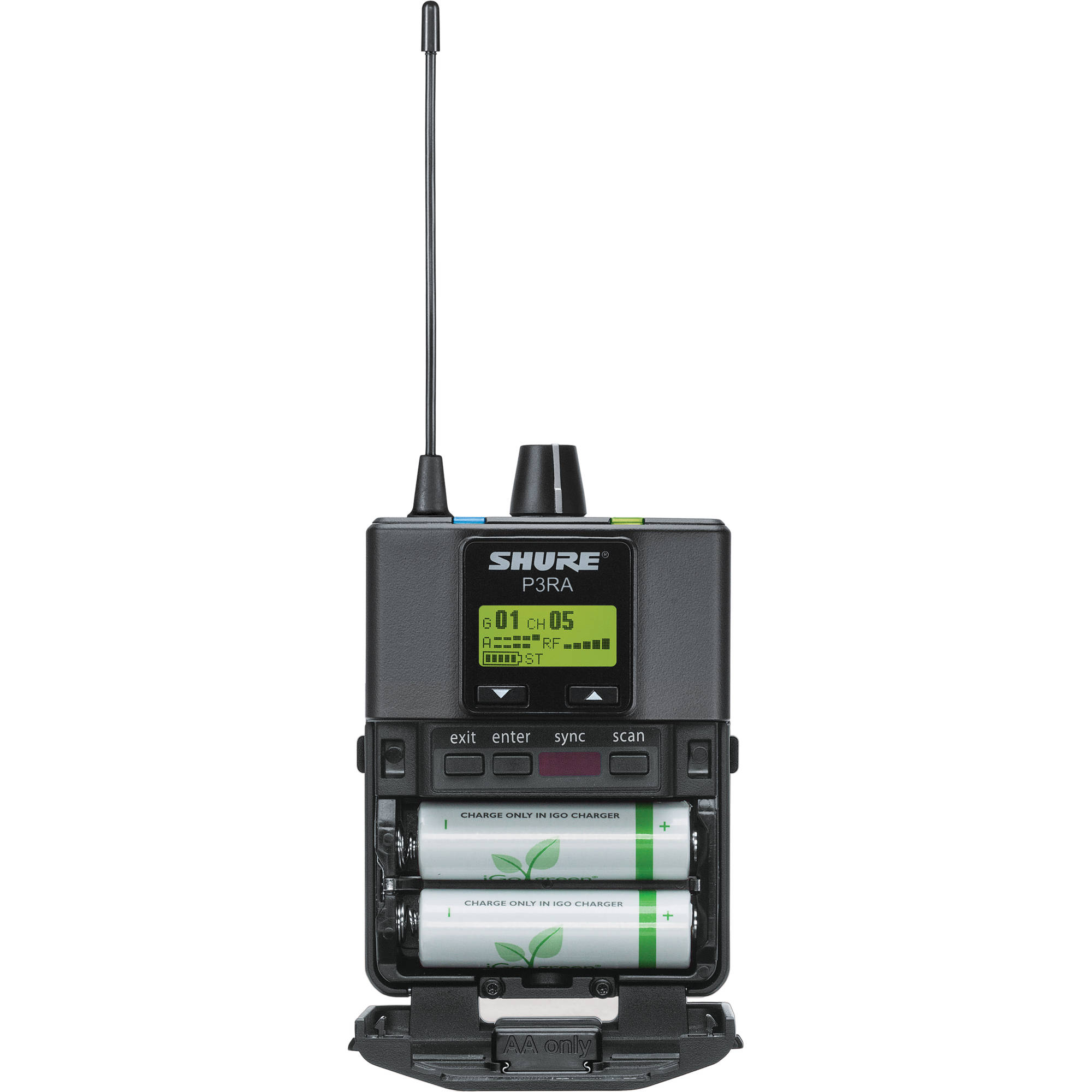 Shure PSM 300 P3TRA215CL Q25 (742-766 MHz)  Stereo Personal Monitor System with IEM